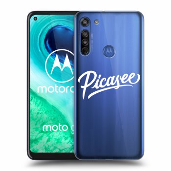 Obal pro Motorola Moto G8 - Picasee - White