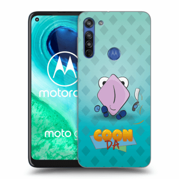 Picasee silikonový průhledný obal pro Motorola Moto G8 - COONDA holátko - světlá