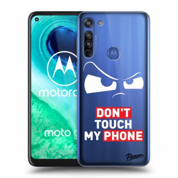 Obal pro Motorola Moto G8 - Cloudy Eye - Transparent