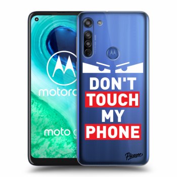 Obal pro Motorola Moto G8 - Shadow Eye - Transparent