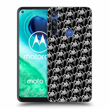 Obal pro Motorola Moto G8 - Separ - White On Black 2