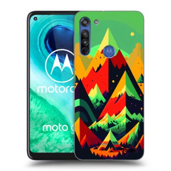 Picasee silikonový průhledný obal pro Motorola Moto G8 - Toronto