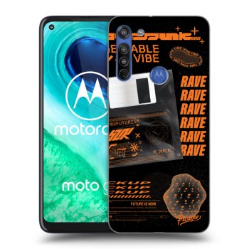 Picasee silikonový průhledný obal pro Motorola Moto G8 - RAVE