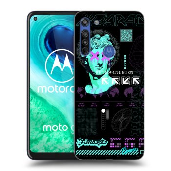 Picasee silikonový průhledný obal pro Motorola Moto G8 - RETRO