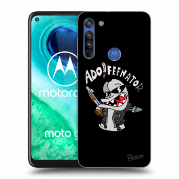 Picasee silikonový černý obal pro Motorola Moto G8 - Adolfeenator