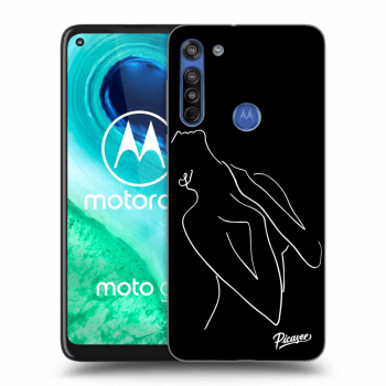 Obal pro Motorola Moto G8 - Sensual girl White
