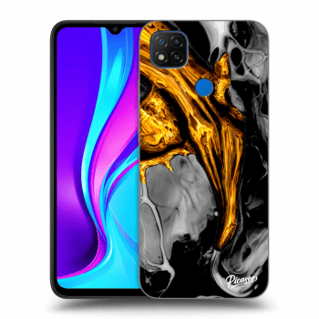 Obal pro Xiaomi Redmi 9C - Black Gold