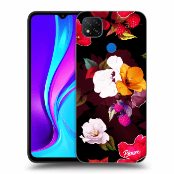 Obal pro Xiaomi Redmi 9C - Flowers and Berries