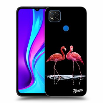 Obal pro Xiaomi Redmi 9C - Flamingos couple