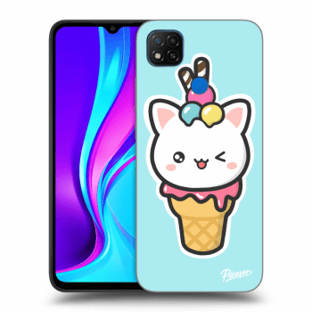Picasee ULTIMATE CASE pro Xiaomi Redmi 9C - Ice Cream Cat