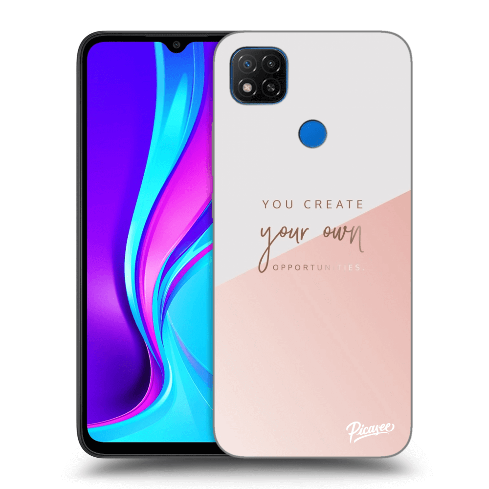 Picasee silikonový černý obal pro Xiaomi Redmi 9C - You create your own opportunities