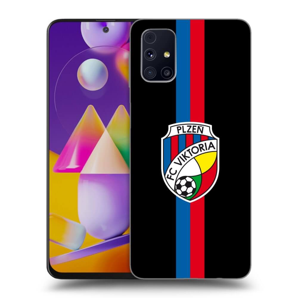Picasee silikonový černý obal pro Samsung Galaxy M31s - FC Viktoria Plzeň H