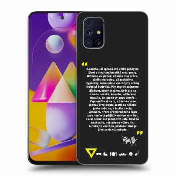 Obal pro Samsung Galaxy M31s - Kazma - BUĎTE TROCHU YESMANI