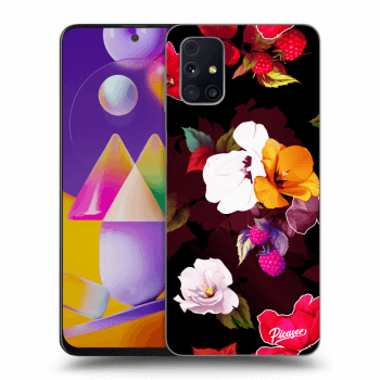 Obal pro Samsung Galaxy M31s - Flowers and Berries