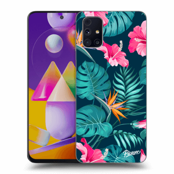 Obal pro Samsung Galaxy M31s - Pink Monstera