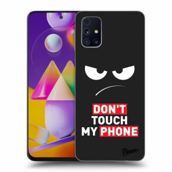 Obal pro Samsung Galaxy M31s - Angry Eyes - Transparent