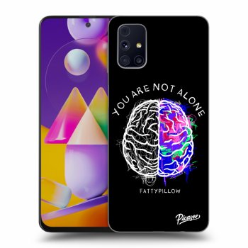 Obal pro Samsung Galaxy M31s - Brain - White