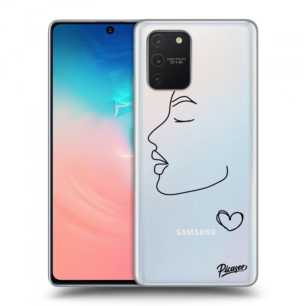 Picasee silikonový průhledný obal pro Samsung Galaxy S10 Lite - Couple girl