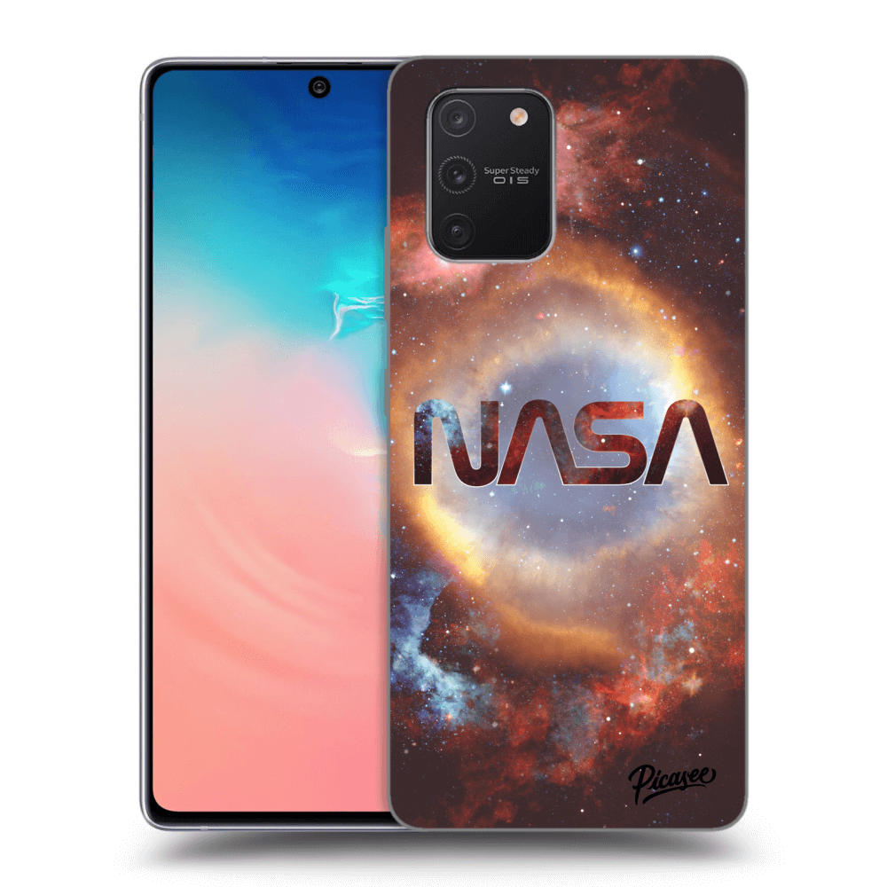 Picasee silikonový průhledný obal pro Samsung Galaxy S10 Lite - Nebula