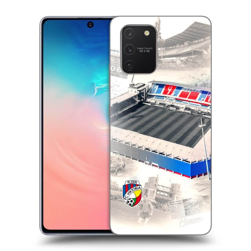 Picasee silikonový průhledný obal pro Samsung Galaxy S10 Lite - FC Viktoria Plzeň G