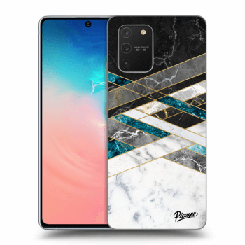 Obal pro Samsung Galaxy S10 Lite - Black & White geometry