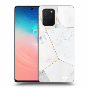 Obal pro Samsung Galaxy S10 Lite - White tile