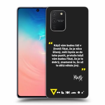 Obal pro Samsung Galaxy S10 Lite - Kazma - MĚLI BYSTE SE DO TOHO PUSTIT