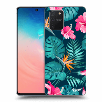 Obal pro Samsung Galaxy S10 Lite - Pink Monstera