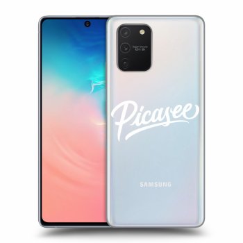 Picasee silikonový průhledný obal pro Samsung Galaxy S10 Lite - Picasee - White