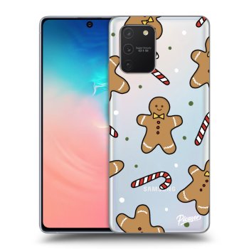 Picasee silikonový průhledný obal pro Samsung Galaxy S10 Lite - Gingerbread