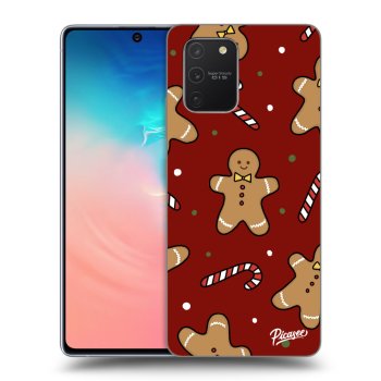 Picasee silikonový průhledný obal pro Samsung Galaxy S10 Lite - Gingerbread 2