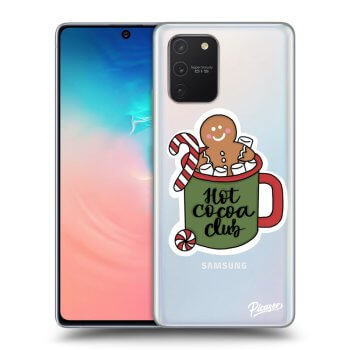 Picasee silikonový průhledný obal pro Samsung Galaxy S10 Lite - Hot Cocoa Club