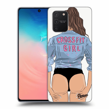 Obal pro Samsung Galaxy S10 Lite - Crossfit girl - nickynellow