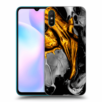 Picasee ULTIMATE CASE pro Xiaomi Redmi 9A - Black Gold