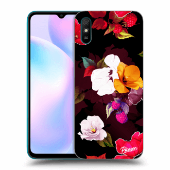 Obal pro Xiaomi Redmi 9A - Flowers and Berries