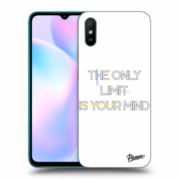 Picasee silikonový černý obal pro Xiaomi Redmi 9A - The only limit is your mind