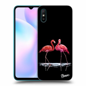Obal pro Xiaomi Redmi 9A - Flamingos couple