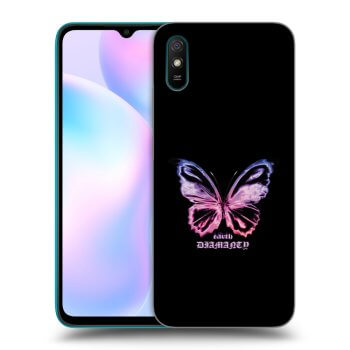 Obal pro Xiaomi Redmi 9A - Diamanty Purple