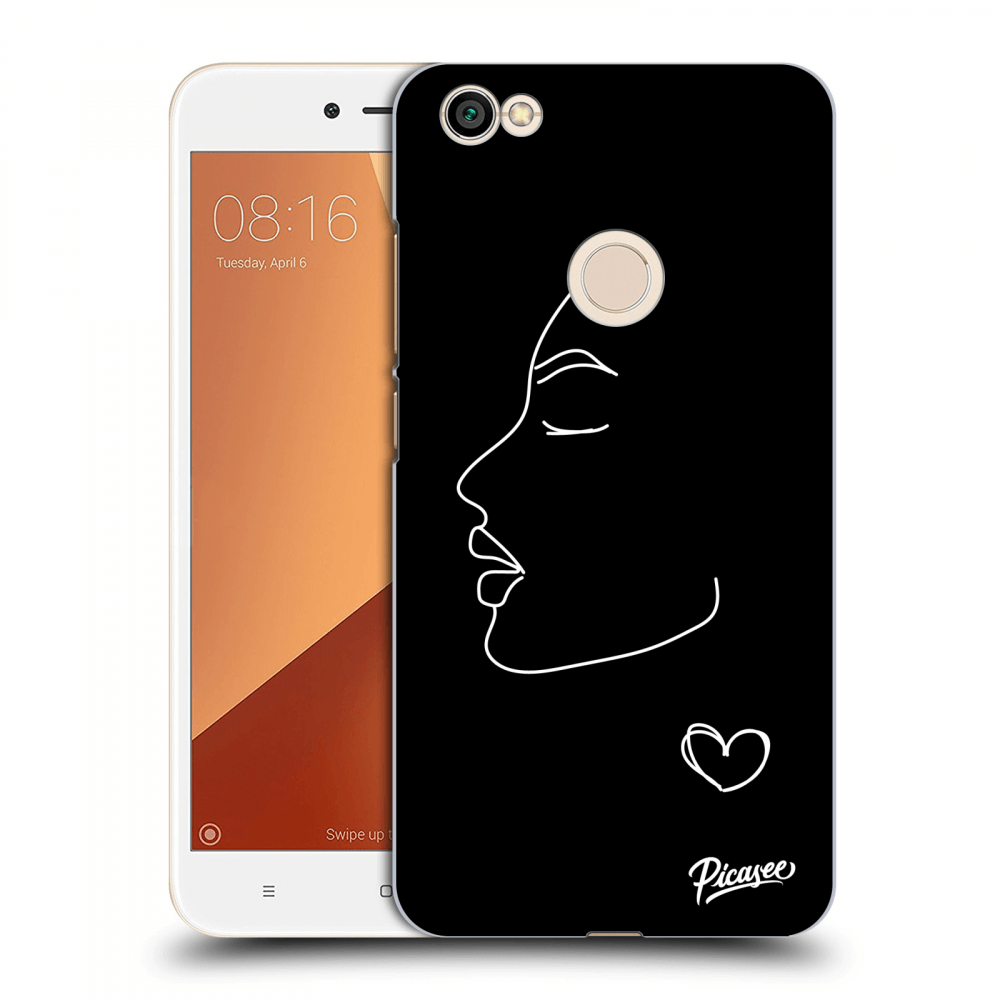 Picasee plastový černý obal pro Xiaomi Redmi Note 5A Prime - Couple girl White