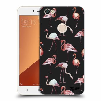 Picasee plastový černý obal pro Xiaomi Redmi Note 5A Prime - Flamingos