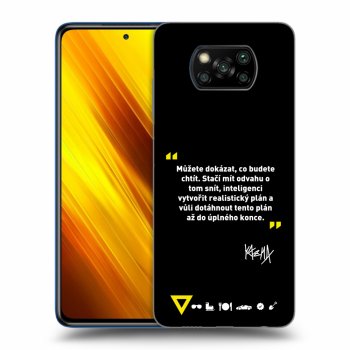 Obal pro Xiaomi Poco X3 - Kazma - MŮŽETE DOKÁZAT, CO BUDETE CHTÍT