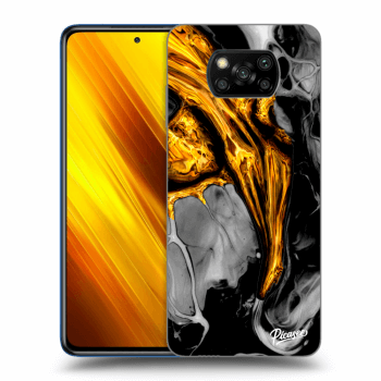 Obal pro Xiaomi Poco X3 - Black Gold