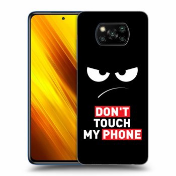 Obal pro Xiaomi Poco X3 - Angry Eyes - Transparent