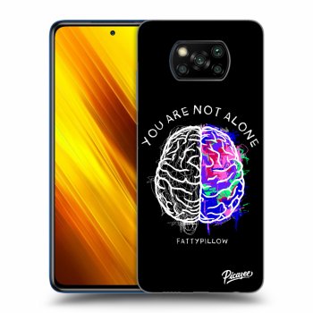 Obal pro Xiaomi Poco X3 - Brain - White