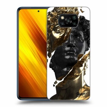 Obal pro Xiaomi Poco X3 - Gold - Black