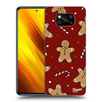 Picasee silikonový černý obal pro Xiaomi Poco X3 - Gingerbread 2