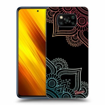 Obal pro Xiaomi Poco X3 - Flowers pattern