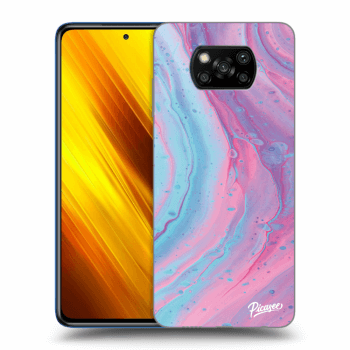 Obal pro Xiaomi Poco X3 - Pink liquid