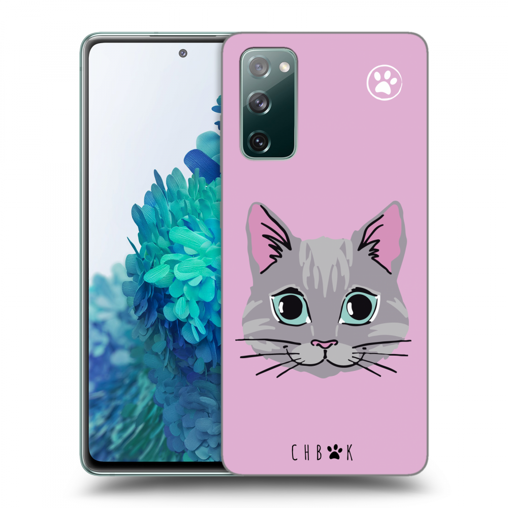 Picasee silikonový průhledný obal pro Samsung Galaxy S20 FE - Chybí mi kočky - Růžová