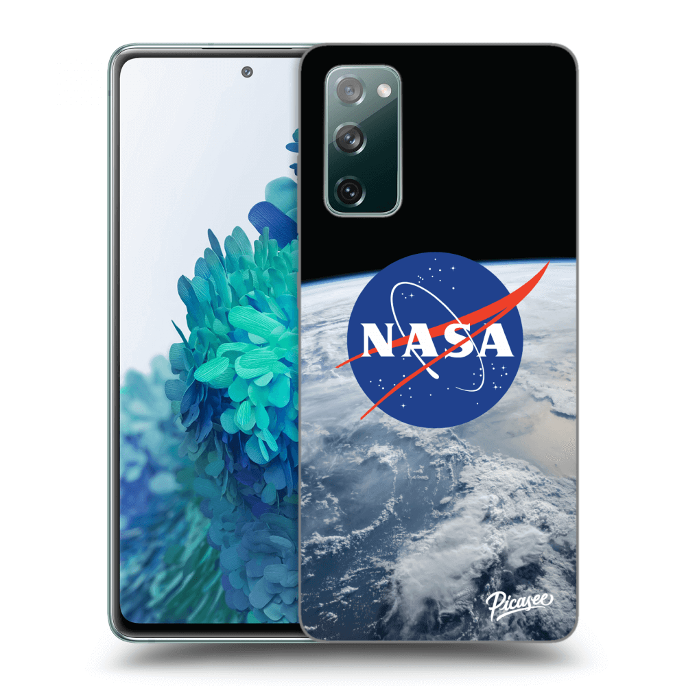 Silikonový černý Obal Pro Samsung Galaxy S20 FE - Nasa Earth